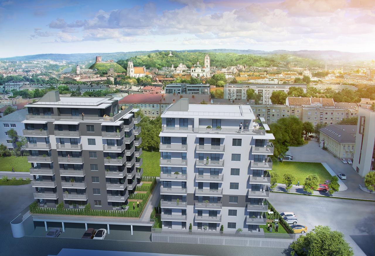 Uptown Studio Apartment VNO Exterior foto